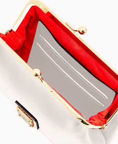 Saffiano Large Framed Purse