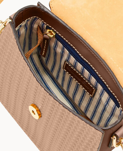 Beacon Woven Saddle Crossbody