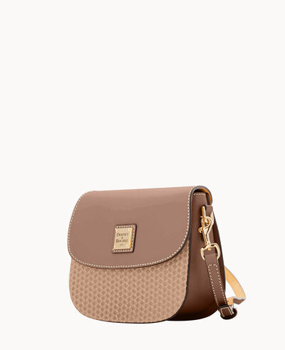 Beacon Woven Saddle Crossbody