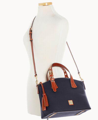 Pebble Grain Trina Satchel