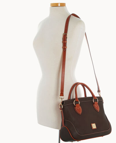 Pebble Grain Short Handle Shopper
