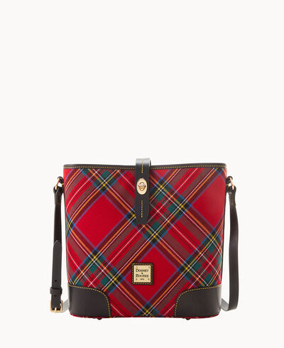 Tartan Crossbody Bucket