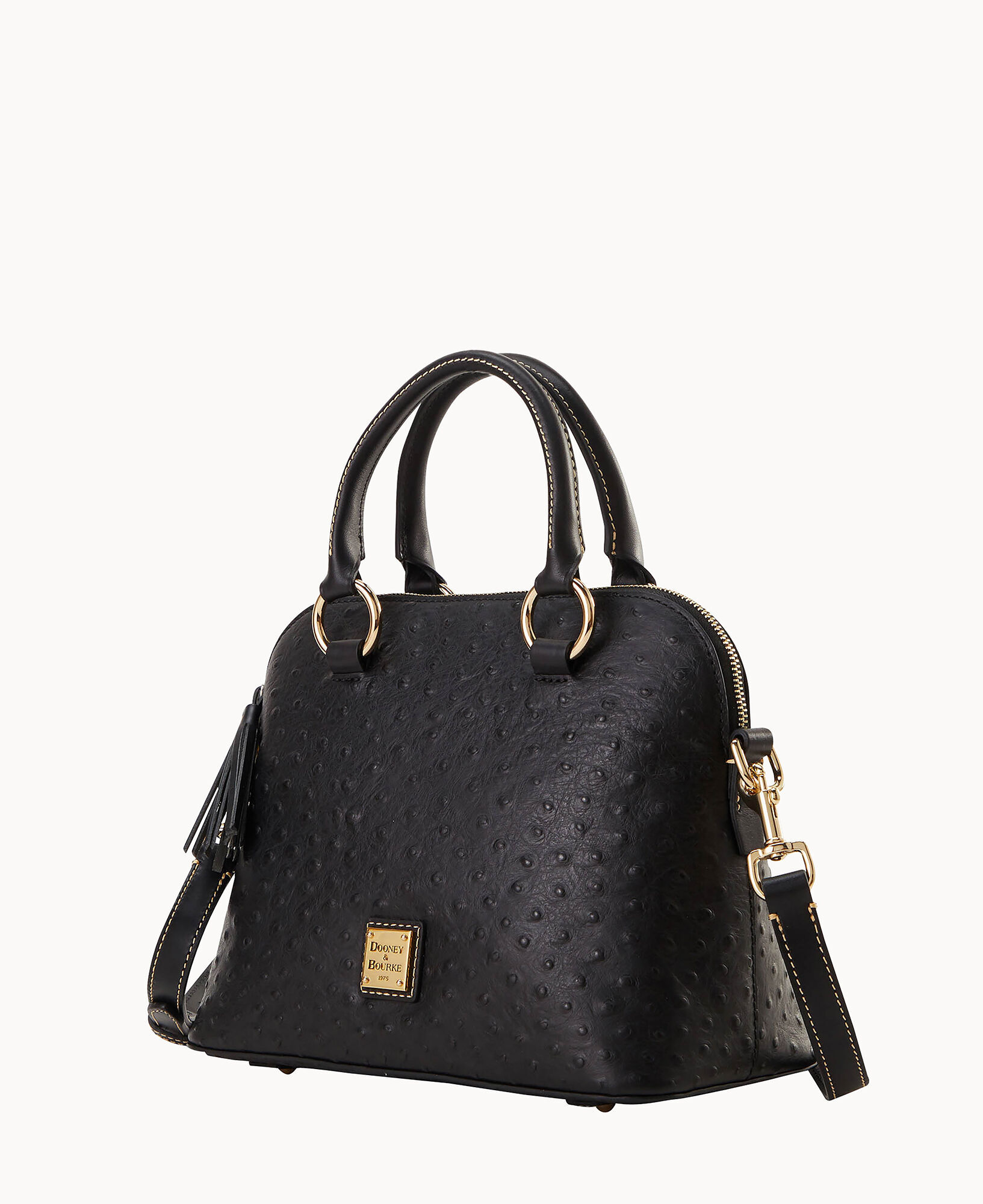 Dooney and bourke deals ostrich domed satchel