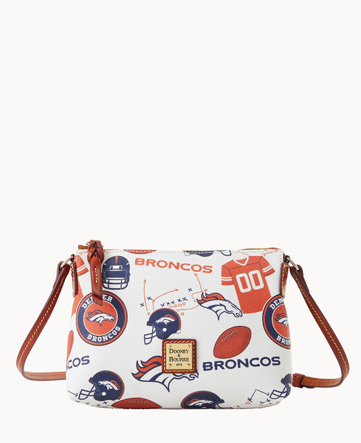 NFL Broncos Crossbody Pouchette