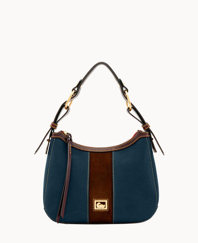 Florentine Suede Small Riley Hobo