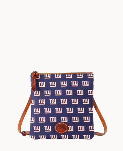 NFL NY Giants North South Top Zip Crossbody