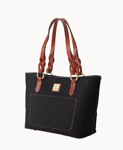 Ostrich Small Gretchen Tote