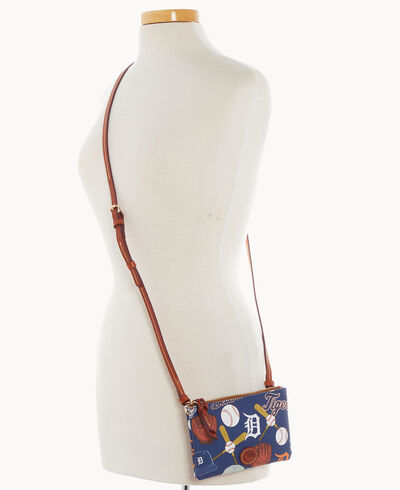 MLB Tigers Top Zip Crossbody