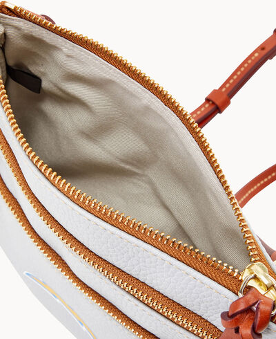 NFL Chargers Triple Zip Crossbody