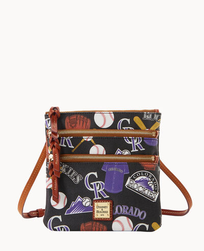 MLB Rockies N S Triple Zip Crossbody