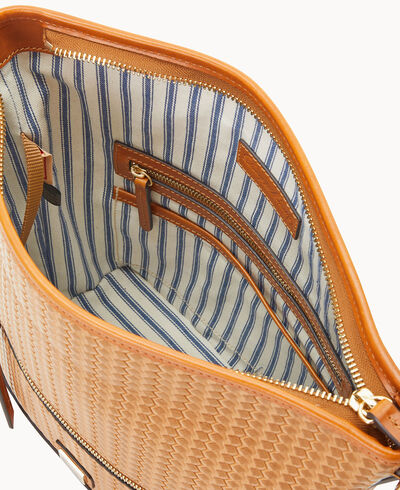 Camden Woven Small Hobo Crossbody