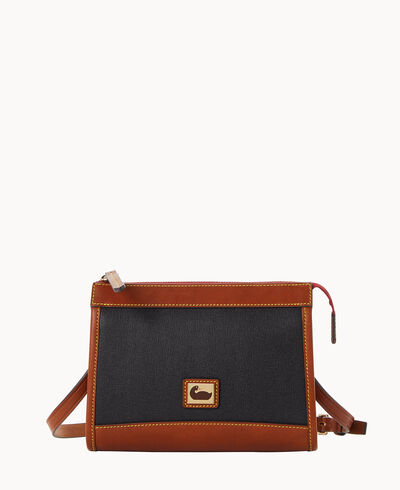 Camden Saffiano Zip Crossbody