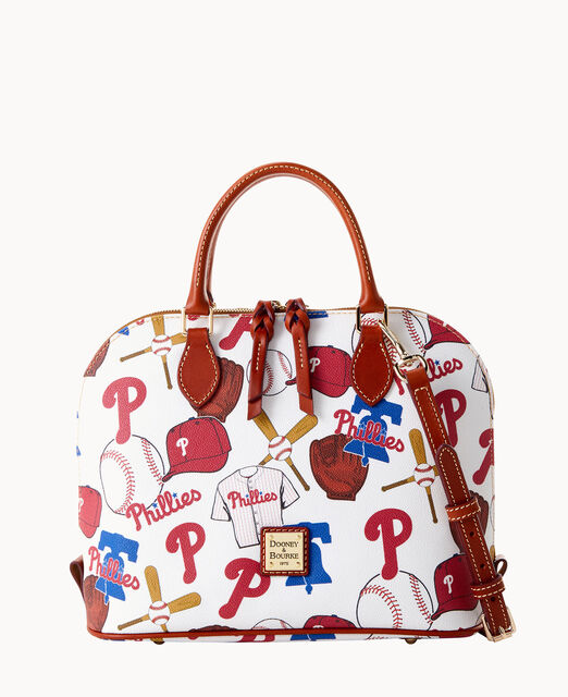 MLB Phillies Zip Zip Satchel