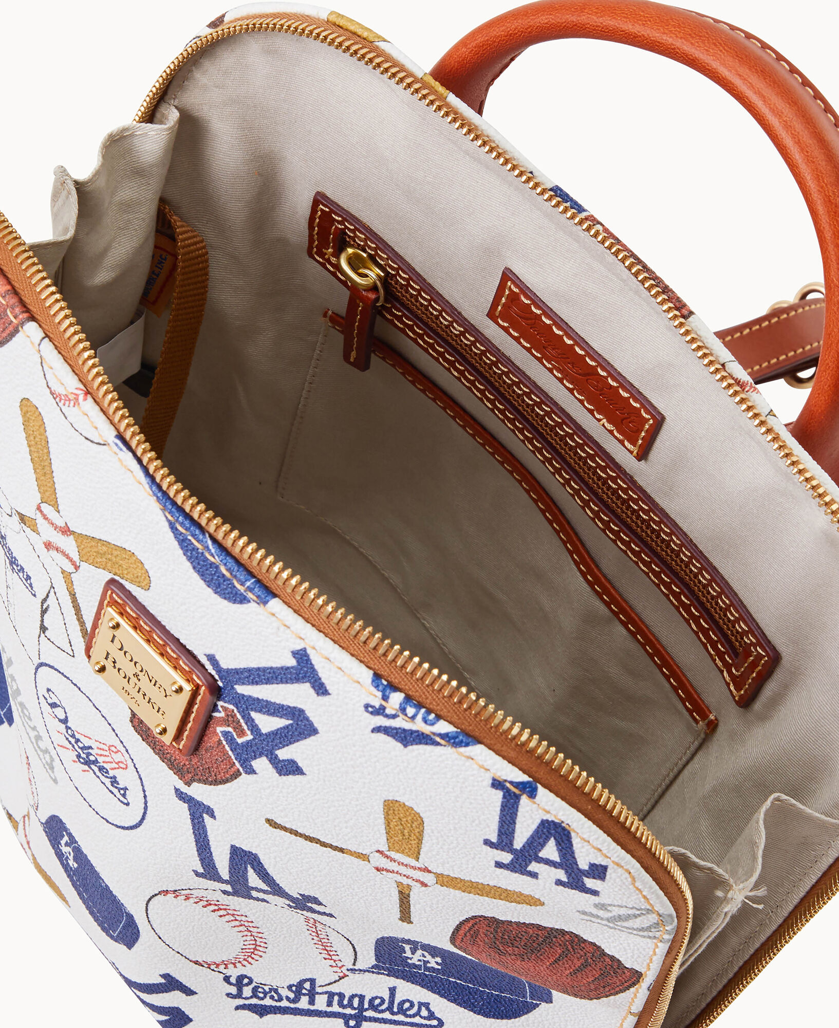 Dooney & Bourke MLB Los Angeles Dodgers Drawstring Shoulder Bag