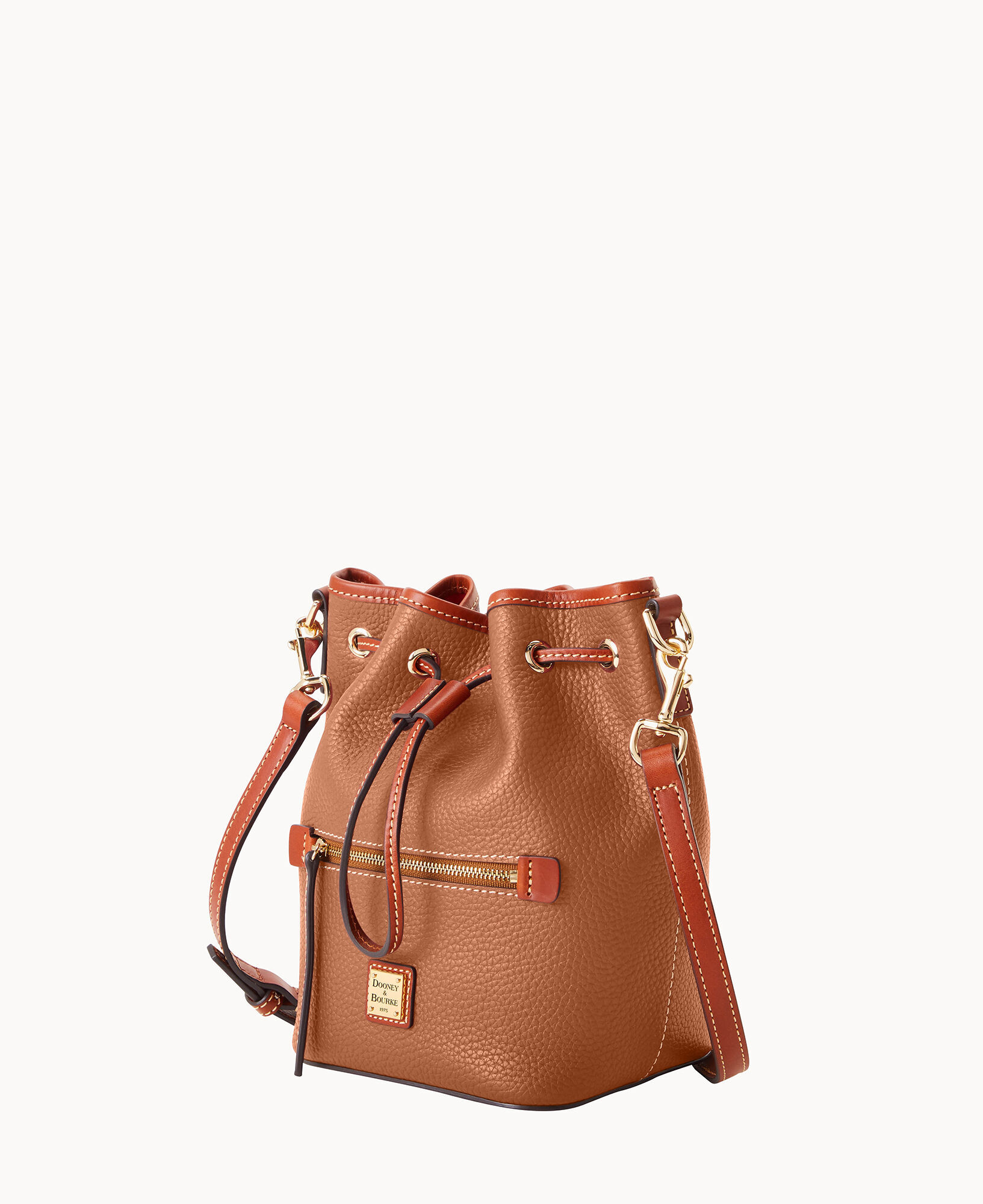 Dooney & bourke pebble leather small drawstring bag new arrivals