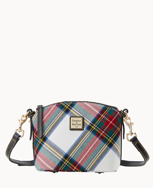 Tartan Mini Domed Crossbody