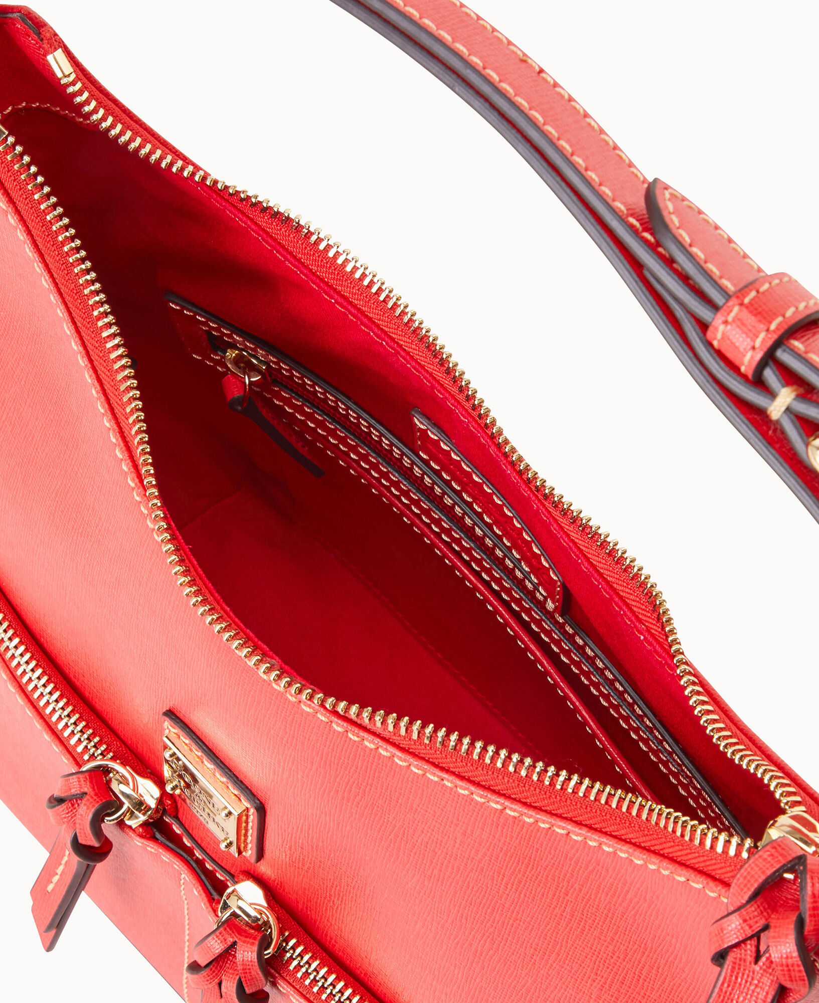 Sac saffiano top