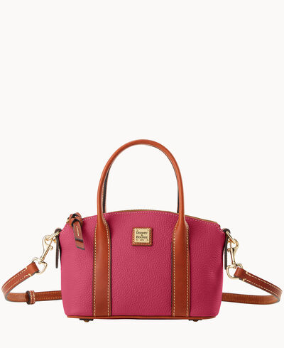 Pebble Grain Small Madeline Satchel