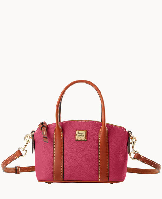 Pebble Grain Small Madeline Satchel