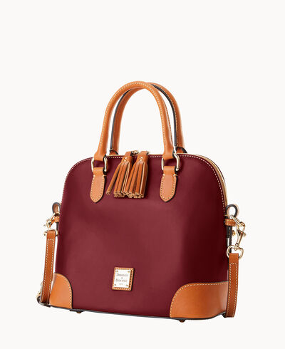 Wexford Leather Domed Satchel