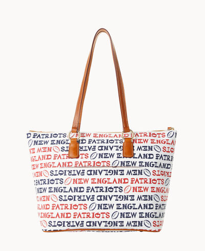 NFL Patriots Wren Zip Tote