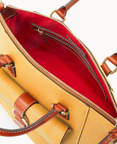 Pebble Grain Naomi Satchel