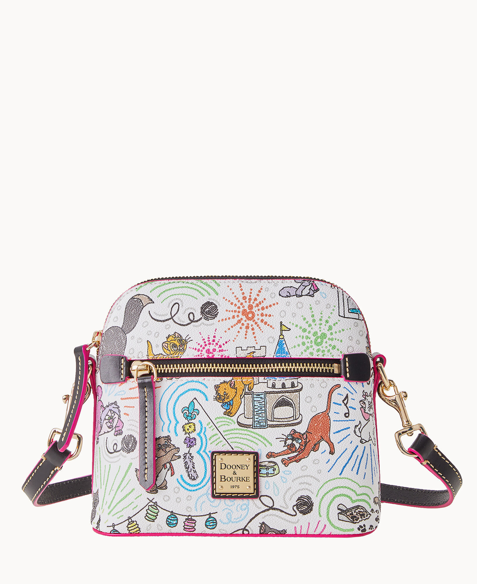 Disney Cats 21 Domed Crossbody