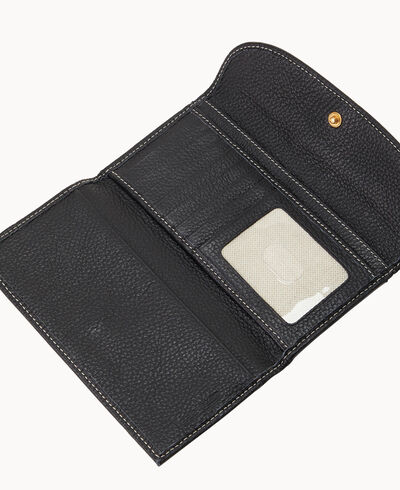 Lucca Leather Continental Clutch