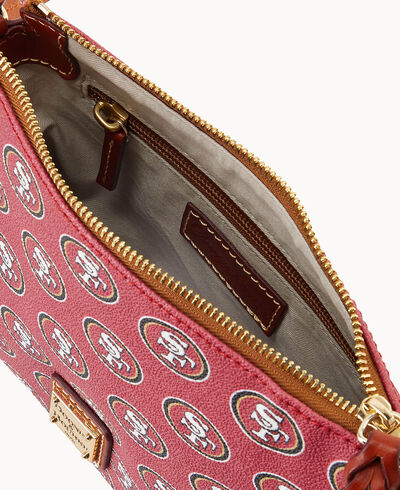 NFL 49ERS Crossbody Pouchette