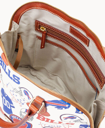 NFL Bills Zip Zip Satchel