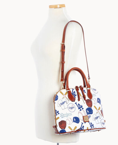 MLB Dodgers Zip Zip Satchel