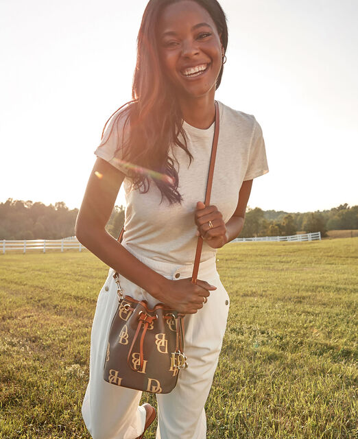 Monogram Small Drawstring