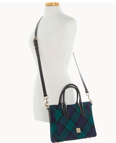 Tartan Top Handle Tote