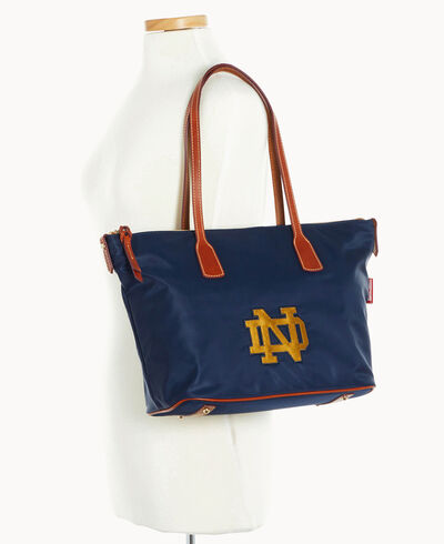 Collegiate University of Notre Dame Top Zip Tote