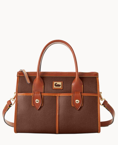 Camden Saffiano Small Satchel