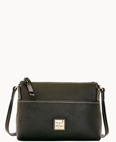 Pebble Grain Ginger Crossbody