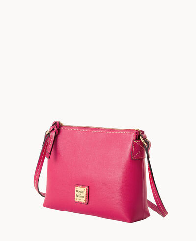Saffiano Crossbody Pouchette