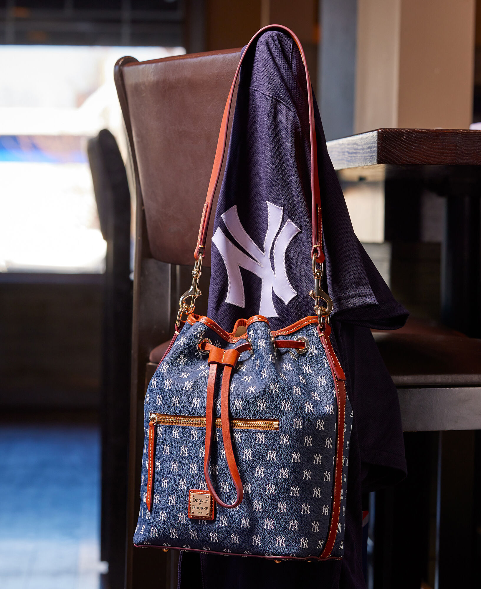 Dooney Bourke MLB Yankees Drawstring