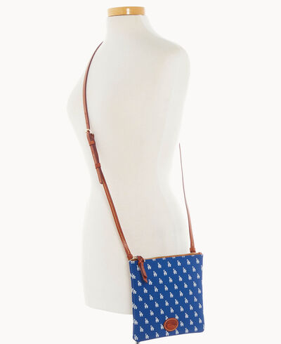 MLB Dodgers North South Top Zip Crossbody