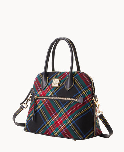 Tartan Domed Satchel