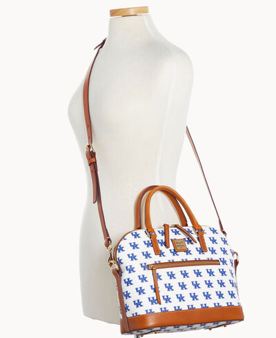 Collegiate University of Kentucky Domed Zip Satchel