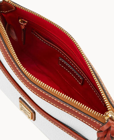 Pebble Grain East West Pocket Crossbody