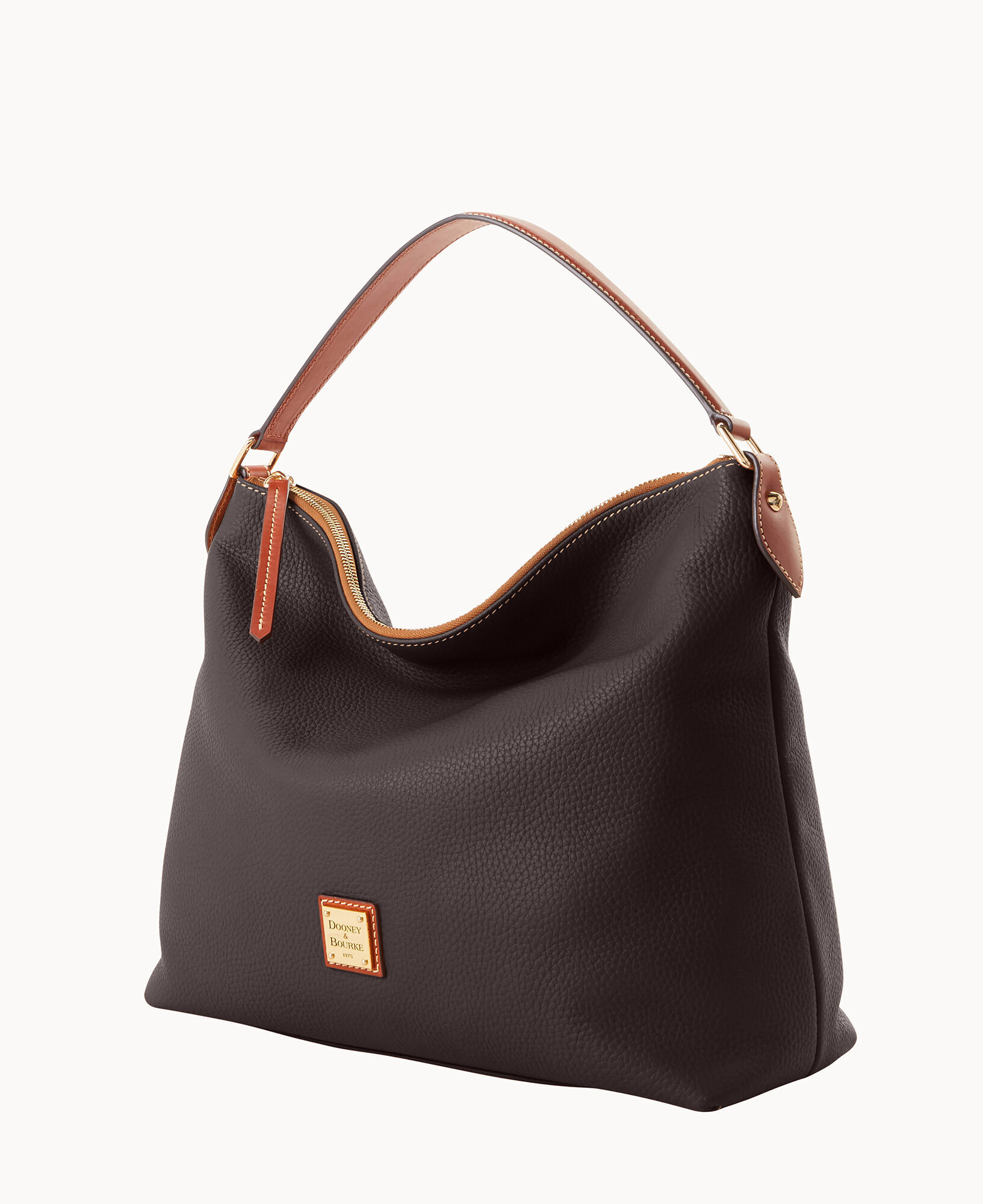 Dooney and bourke pebble leather hobo new arrivals