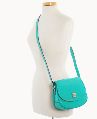 Saffiano Saddle Bag