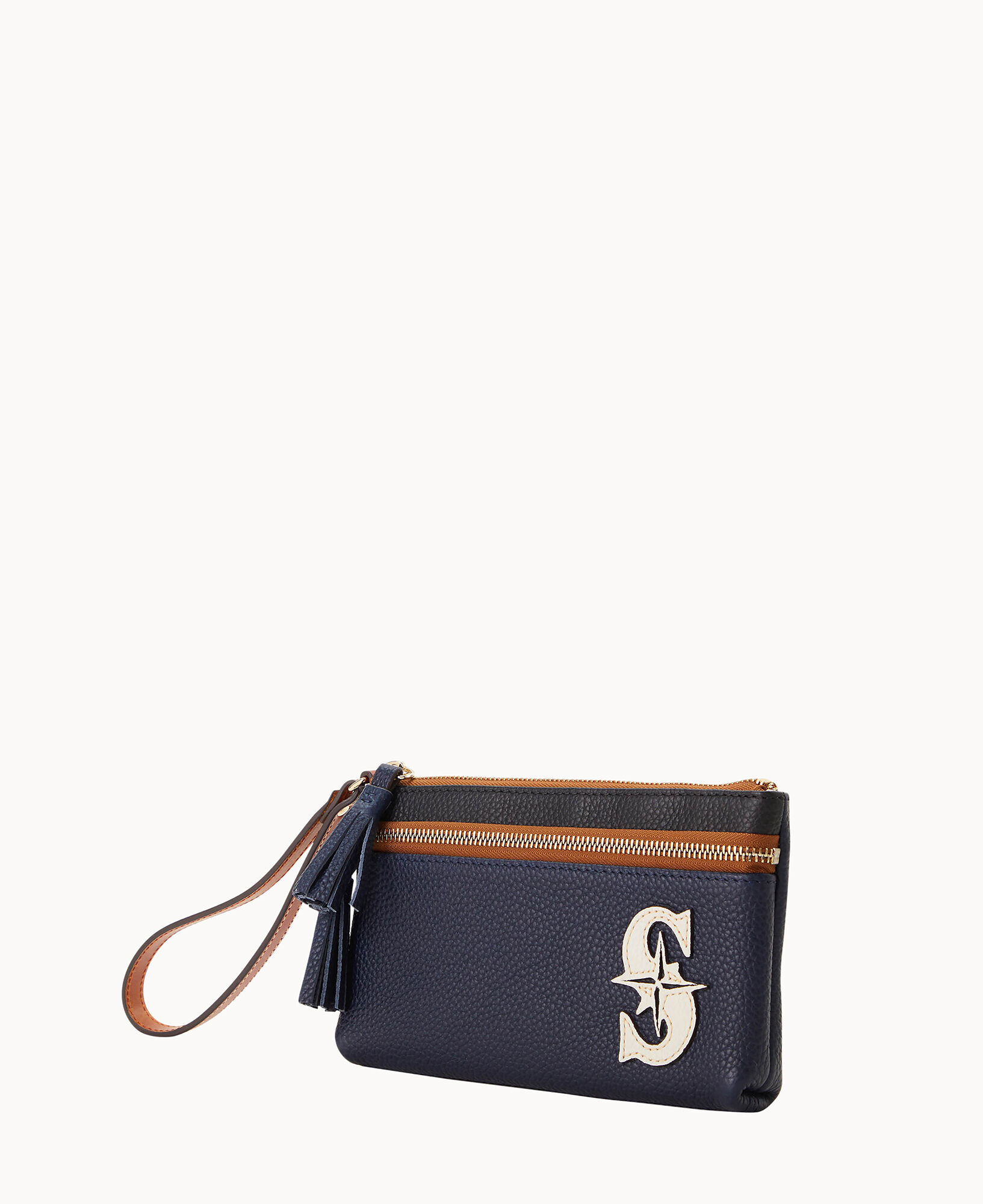 Dooney and bourke double zip wallet deals
