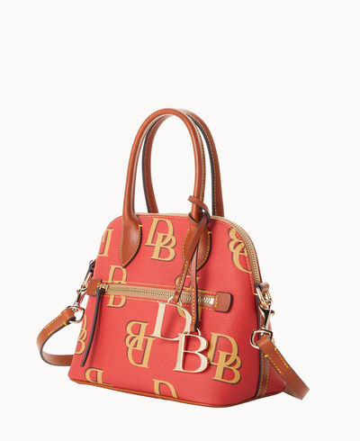Monogram Small Domed Satchel