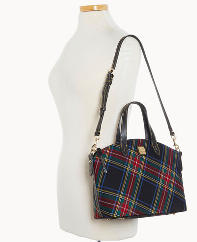 Tartan Satchel