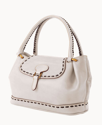 Florentine Flap Satchel