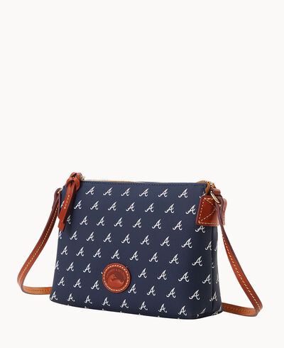 MLB Braves Crossbody Pouchette