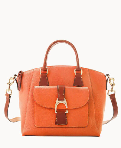 Pebble Grain Naomi Satchel